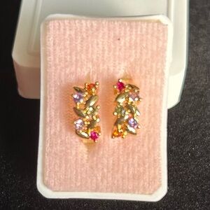 Gold filled small earrings